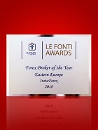 «Courtier Forex le plus innovant en Europe 2017» selon Le Fonti Awards